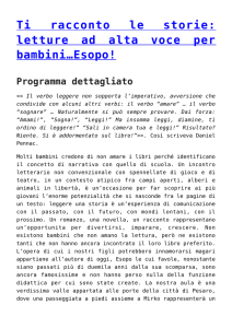 Ti racconto le storie: letture ad alta voce per bambini