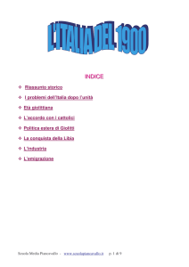 primo 900 - Scuola Media di Piancavallo