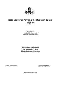 Scientifico - Istituto Salesiano Don Bosco