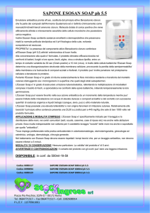 SAPONE ESOSAN SOAP ph 5.5