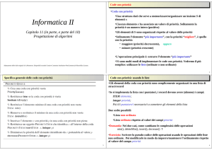 cammini minimi  - Dipartimento di Matematica e Informatica