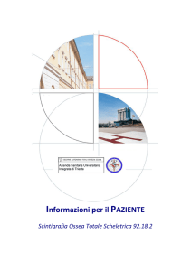 Scintigrafia Ossea Totale Scheletrica 92.18.2