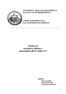 Telelavoro - FP CGIL Lombardia