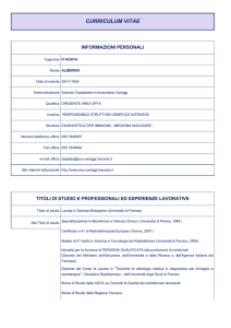 curriculum vitae