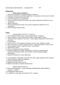 Sintesi fisica-mate novembre 5^B