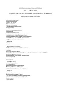 1F-ITT, Fisica, Prof Belfanti Giuseppe