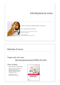Introduzione al corso