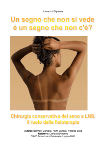 Un segno che non si vede é un segno che non c`é?