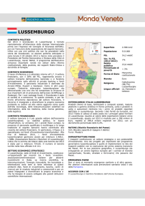 Lussemburgo - Regione Veneto