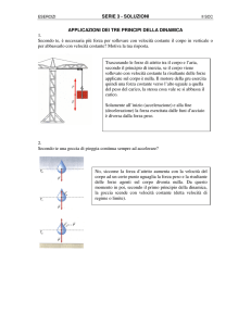 SERIE 3 - SOLUZIONI APPLICAZIONI DEI TRE PRINCIPI DELLA