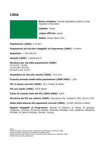 Libia - Regione Sardegna