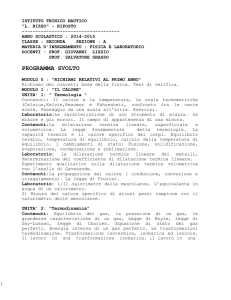 fisica 2A - I.I.S.S. Riposto, Riposto