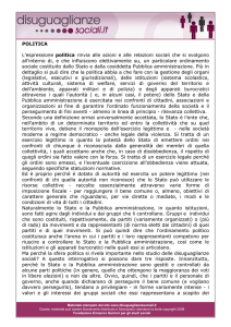 Leggi tutto.. - Disuguaglianze sociali