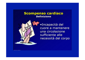 Lezione scompenso cardiaco