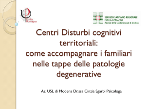 accompagnare i familiari nelle tappe delle patologie degenerative