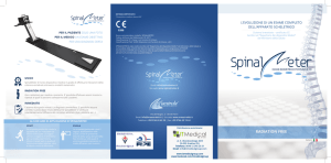 Brochure Spinal Meter - Italiano