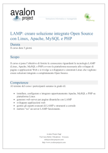 LAMP - Avalon Project