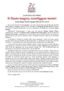 Il flauto magico, sconfiggere mostri