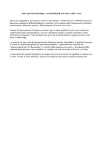 4.Biofeedback nello stress e ansia