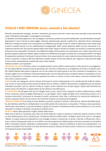 Presentazione delle principali tipologie