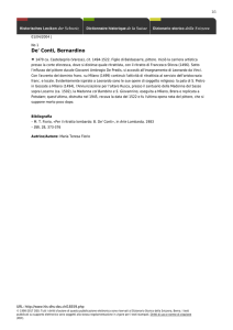 De` Conti, Bernardino
