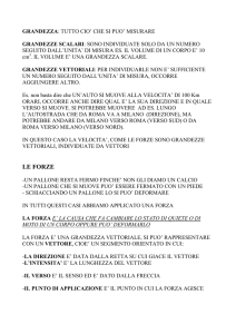 le forze - Istituto Comprensivo Lari
