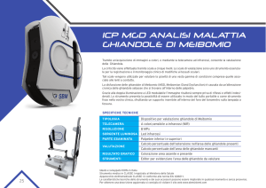 ICP MGD ANALISI MALATTIA GHIANDOLE DI MEIBOMIO