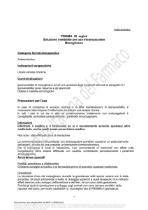PRISMA 30 mg/ml Soluzione iniettabile per uso intramuscolare