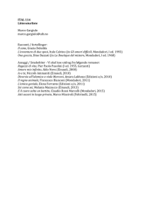 ITAL 114 Litteraturliste Marco Gargiulo