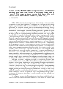 Andrew Abbott, Methods of Discovery: Heuristics for the Social