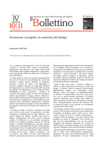 Invenzione e progetto, la semiotica del design