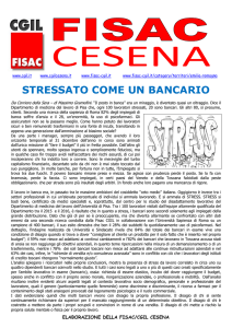 STRESSATO COME UN BANCARIO