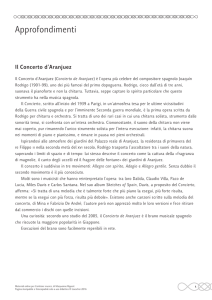 Il Concerto d`Aranjuez - Il filo del racconto