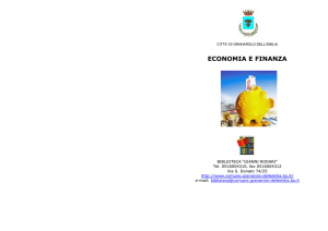 Economia e finanza - Comune di Granarolo dell`Emilia