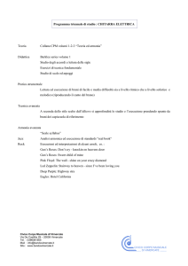 programma triennale strumento - Civico Corpo Musicale di Vimercate