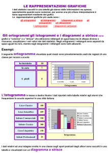 LE RAPPRESENTAZIONI GRAFICHE