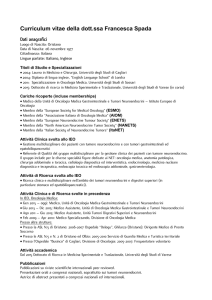 Visualizza il CV Completo