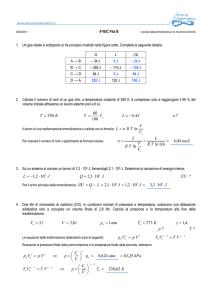 n VV TRnL ln = = = = 6,0ln ln TR LVV TR L n moli 04,4 JL 102,1
