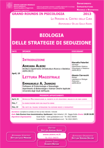 biologia delle strategie di seduzione
