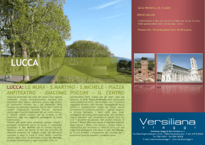 lucca - Bridge Vacation with Fantoni