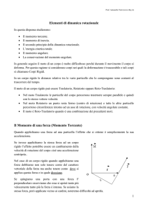 Dinamica Rotazionale