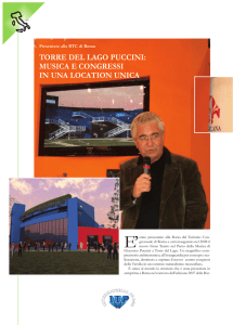 Torre del Lago Puccini una location unica per congressi e musica