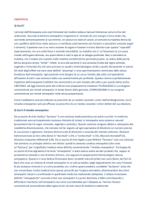 Omeopatia - Studi Medici Corso Vercelli