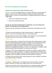 Test per celiaci - Farmacia Simeoni