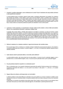 5^B 1. Conduttori in equilibrio elettrostatico: come si distribuiscono