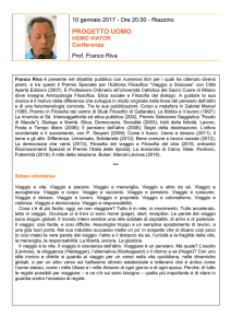 Progetto Uomo Homo Viator