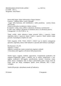 Lingua latina - “Edith Stein”, Gavirate