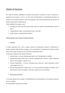 Studio di funzione