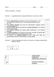 aritmetica 2_test frazioni
