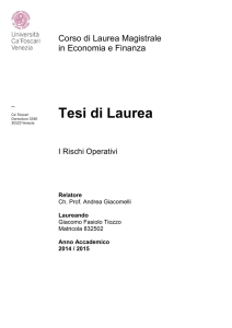 Tesi di Laurea